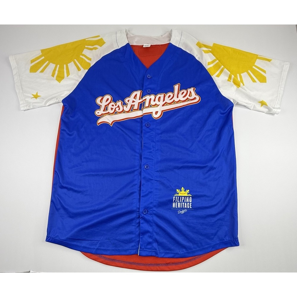 Los Angeles Dodgers Filipino Heritage Night Promo Jersey Adult XL